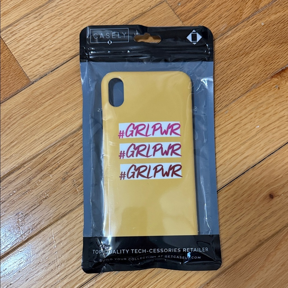 Casely Yellow #GRLPWR Phone Case